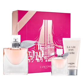 Imagen de LANCOME LA VIE EST BELLE EDP+EDP+BODY LOTION+MINI MASCARA COFRE [100+10+50+2ml]