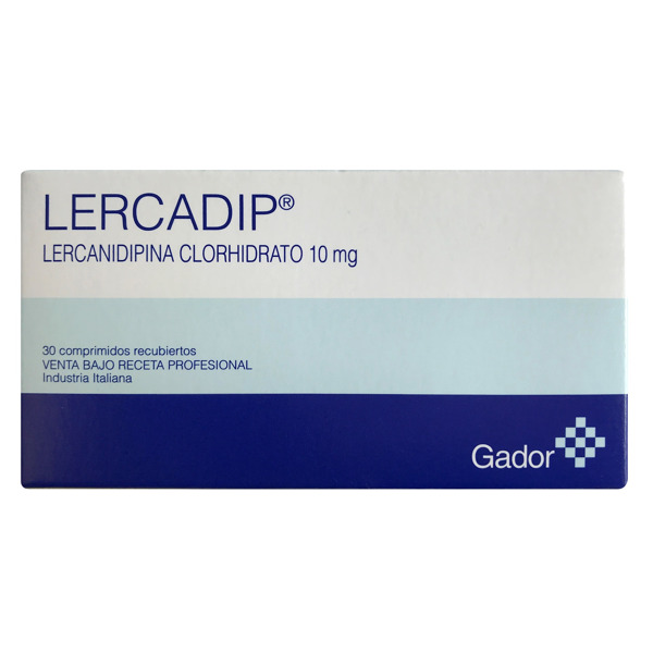 Imagen de LERCADIP 10 10 mg [30 comp.]