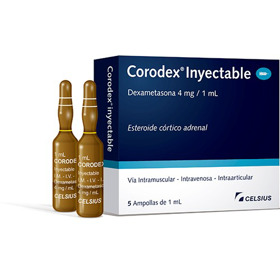 Imagen de CORODEX INYECTABLE 4mg/ml [5 amp.]