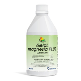 Imagen de GELAL MAGNESIA PLUS 8+8+.6g [180 gr]