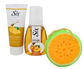 Imagen de SIX CORPORAL CREMA+CREMA GUANTE PACK SI430 [195+110grs]