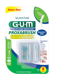 Imagen de GUM INTERDENTAL CONICO REPUESTO 414 1.1mm [8 uni.]