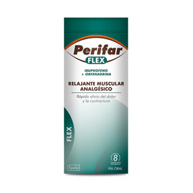 Imagen de PERIFAR FLEX 400 400+35mg. [8 comp.]