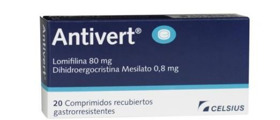 Imagen de ANTIVERT 80+.8mg [20 comp.]