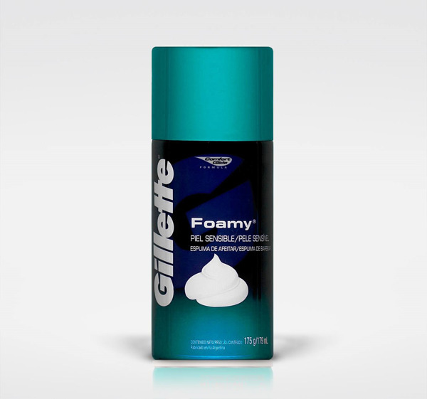 Imagen de GILLETTE ESPUMA AF. FOAMY PIEL SENSIBLE [312 gr]