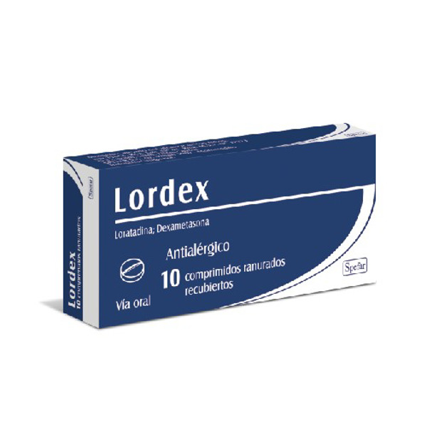 Imagen de LORDEX 10+2mg [10 comp.]