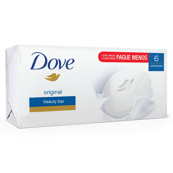 Imagen de DOVE JABON BLANCO PACK 25% dto. [6x90gr.]