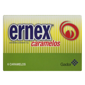 Imagen de ERNEX CARAMELOS 3 mg [6 uni.]