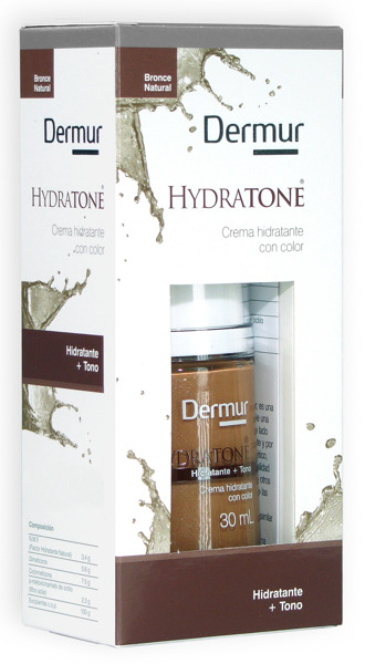 Imagen de DERMUR HYDRATONE CR. CON COLOR BRONCE NATURAL [30 ml]