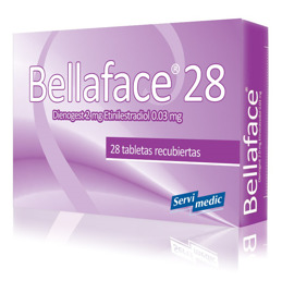 Imagen de BELLAFACE 28 2.0+.03mg [28 comp.]