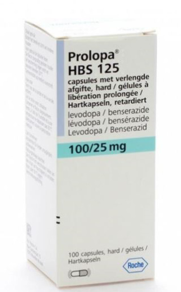 Imagen de PROLOPA 125 HBS 100+25mg [30 cap.]