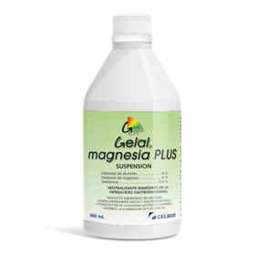 Imagen de GELAL MAGNESIA PLUS 8+8+.6g [360 gr]