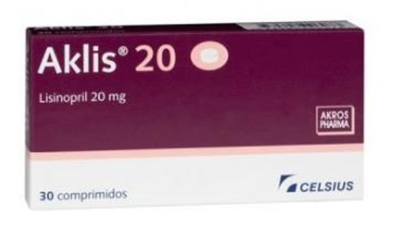 Imagen de AKLIS 20 20 mg [30 comp.]