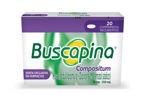 Imagen de BUSCAPINA COMPOSITUM 10+250mg [20 comp.]