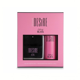 Imagen de DESIRE EDT SEXY BLACK+DEO AERO PACK [50+150ml]