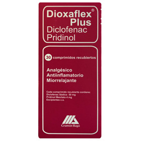 Imagen de DIOXAFLEX PLUS 50+4mg [30 comp.]