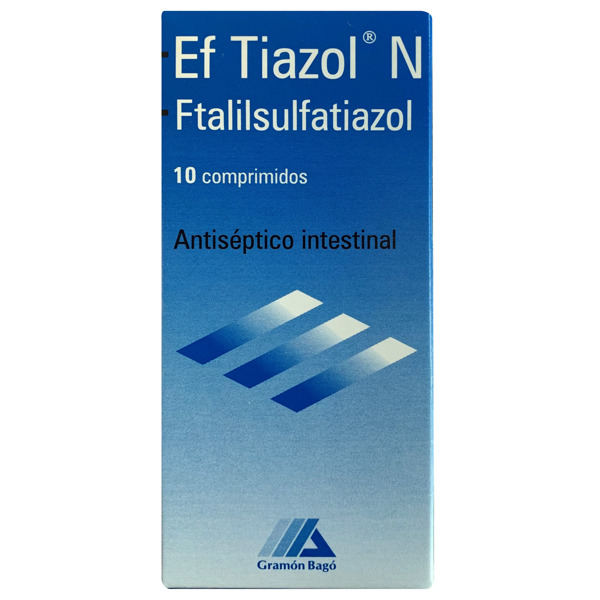 Imagen de EF TIAZOL N [10 comp.]