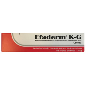 Imagen de EFADERM KG CREMA DERMICA 0.1+1+2gr [20 gr]