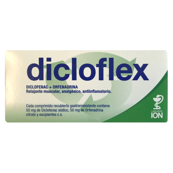 Imagen de DICLOFLEX 50+50mg [20 comp.]