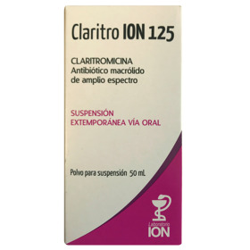 Imagen de CLARITRO ION SUSP. 125 125mg/5ml. [50 ml]