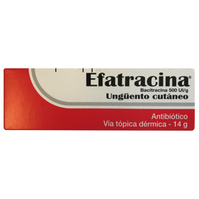 Imagen de EFATRACINA UNGUENTO CUTANEO 500 ui [14 gr]