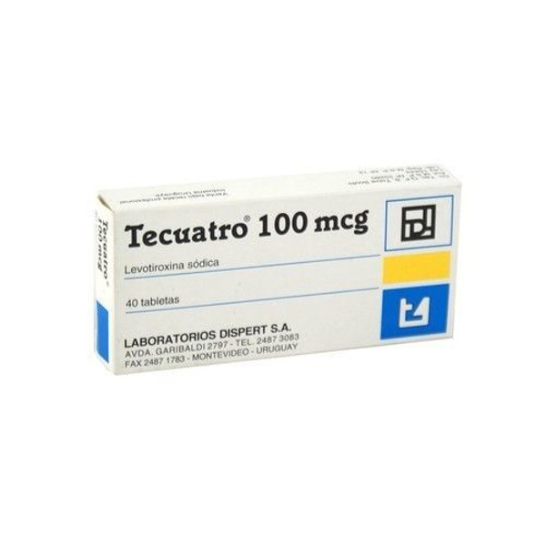 Imagen de TECUATRO 100 100 mcg [40 tab.]