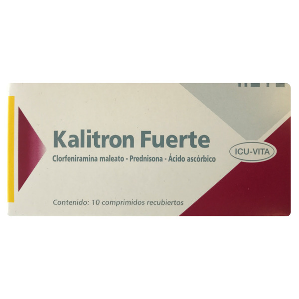 Imagen de KALITRON FUERTE 2+2.5+75mg. [10 grag.]