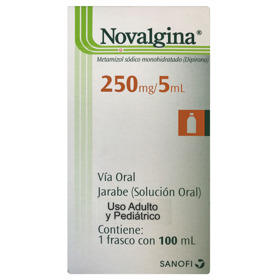 Imagen de NOVALGINA JARABE 250mg/5ml [100 ml]