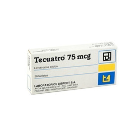 Imagen de TECUATRO  75 75 mcg [20 tab.]