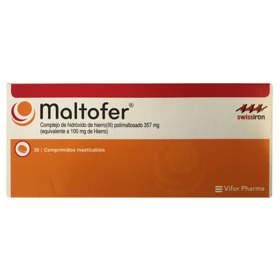 Imagen de MALTOFER TABLETAS MASTICABLES [30 tab.]