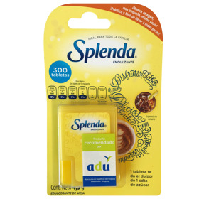 Imagen de SPLENDA TABLETAS 5,8 mg [300 tab.]