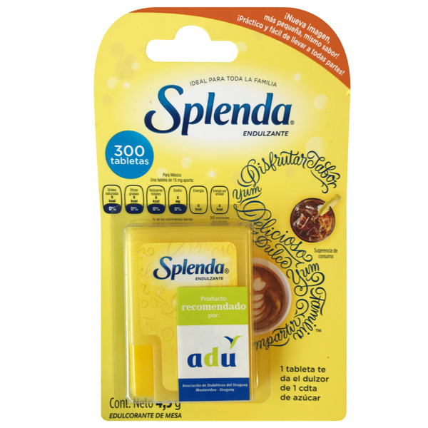 Imagen de SPLENDA TABLETAS 5,8 mg [300 tab.]