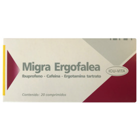 Imagen de MIGRA ERGOFALEA 400+100+1mg [20 comp.]