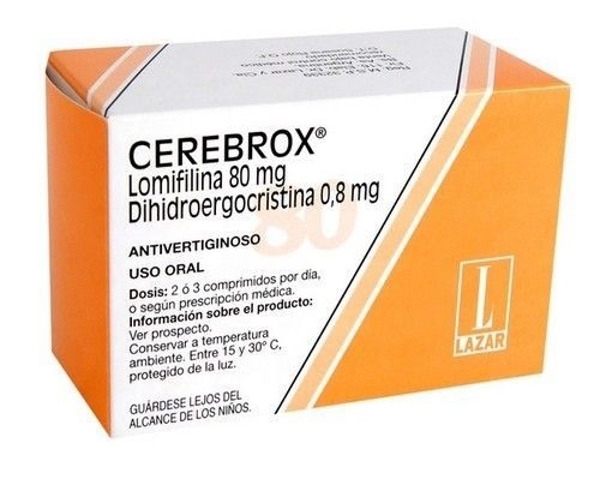 Imagen de CEREBROX 80+0.8mg [80 comp.]