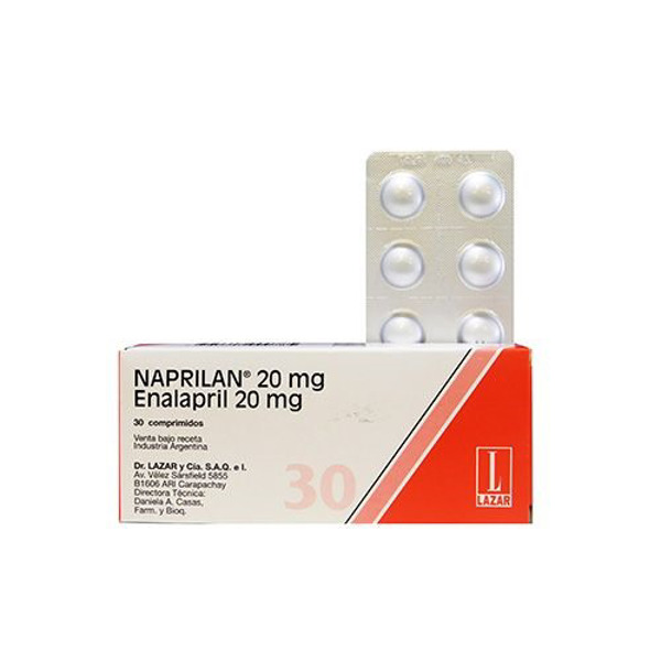 Imagen de NAPRILAN 20 20 mg [30 comp.]