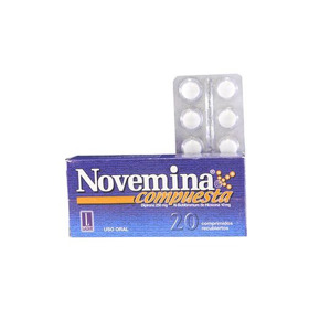 Imagen de NOVEMINA COMPUESTA ESPASMO 250+10mg [20 comp.]