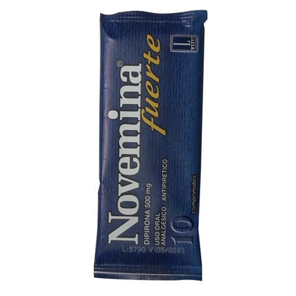 Imagen de NOVEMINA FUERTE BLISTER 500 mg [10 comp.]