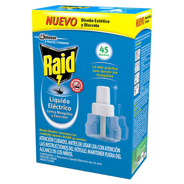 Imagen de RAID 45 NOCHES REPUESTO LIQUIDO [32,9 ml]