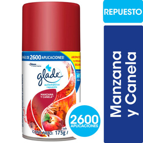 Imagen de GLADE AUTOMATICO MANZANA Y CANELA REPUESTO [270 ml]