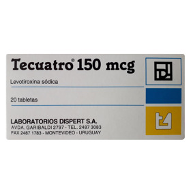 Imagen de TECUATRO 150 150 mcg [20 tab.]