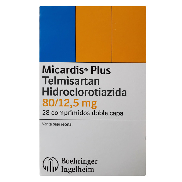 Imagen de MICARDIS PLUS 80 80/12.5mg [28 comp.]