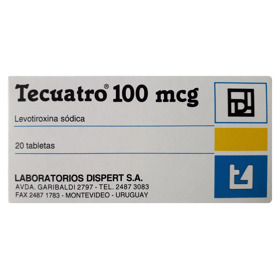 Imagen de TECUATRO 100 100 mcg [20 tab.]