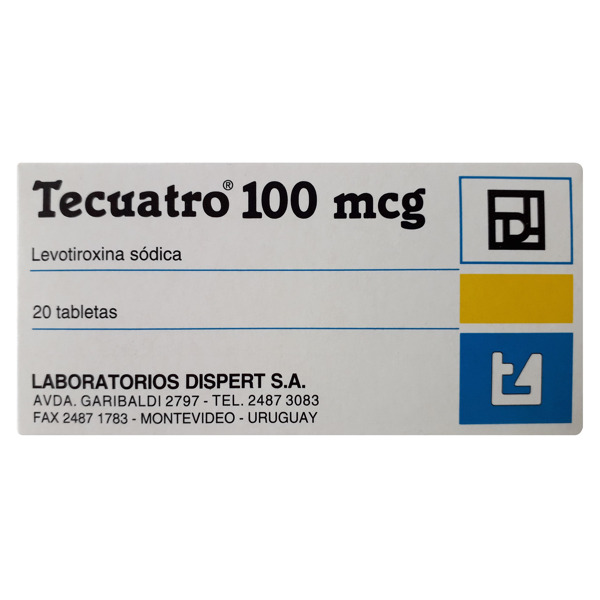 Imagen de TECUATRO 100 100 mcg [20 tab.]