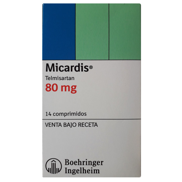 Imagen de MICARDIS 80 80 mg [14 comp.]