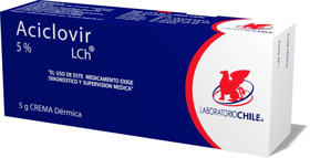 Imagen de ACICLOVIR CHILE CREMA 5 % [5 gr]