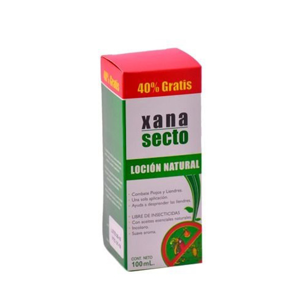 Imagen de XANASECTO NATURAL LOCION MEDIANO 40% gratis [100 ml]
