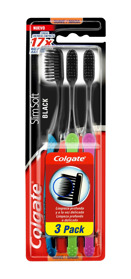 Imagen de COLGATE CEPILLO SLIM SOFT BLACK [3 uni.]