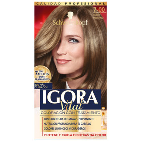 Imagen de IGORA VITAL COLORACION RUBIO MEDIANO 7-0 [50+22.5+50+2ml]