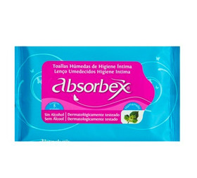 Imagen de ABSORBEX TOALLAS HUMEDAS DE HIGIENE INTIMA [8 uni.]