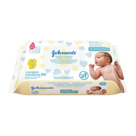 Imagen de J&J BABY TOALLITAS HUMEDAS RECIEN NACIDO [96 uni.]